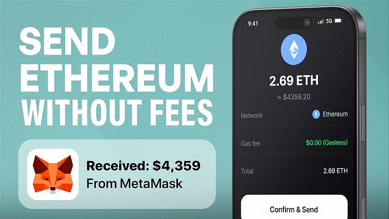 How to Send Ethereum Without Fees (Wallet Setup & Transfer 2026)
