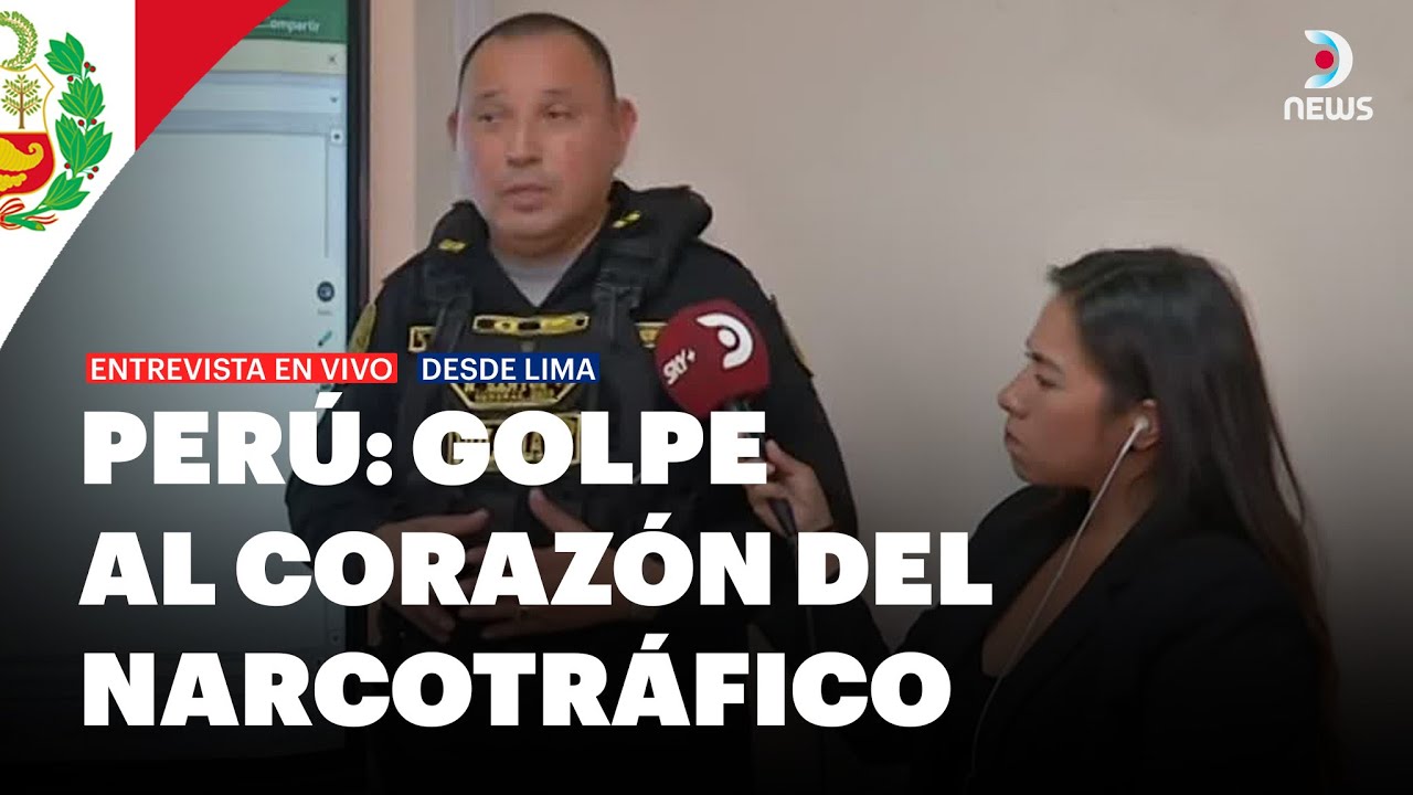 🇵🇪 Perú: Incautan autos y armas de fuego durante operativo antidrogas | DNews