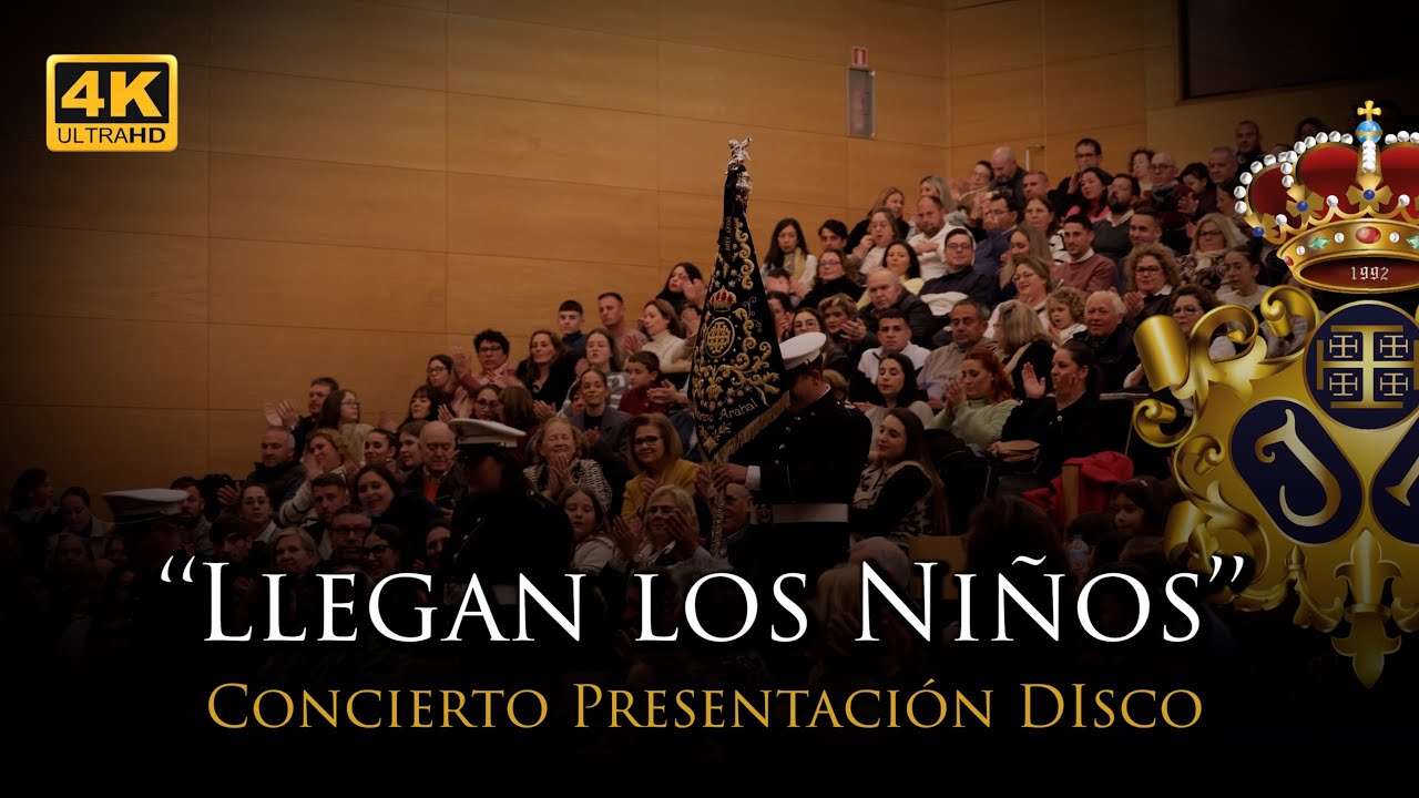 4K | LLEGAN LOS NIÑOS | PRESENTACIÓN DISCO [Banda Nazareno Arahal]