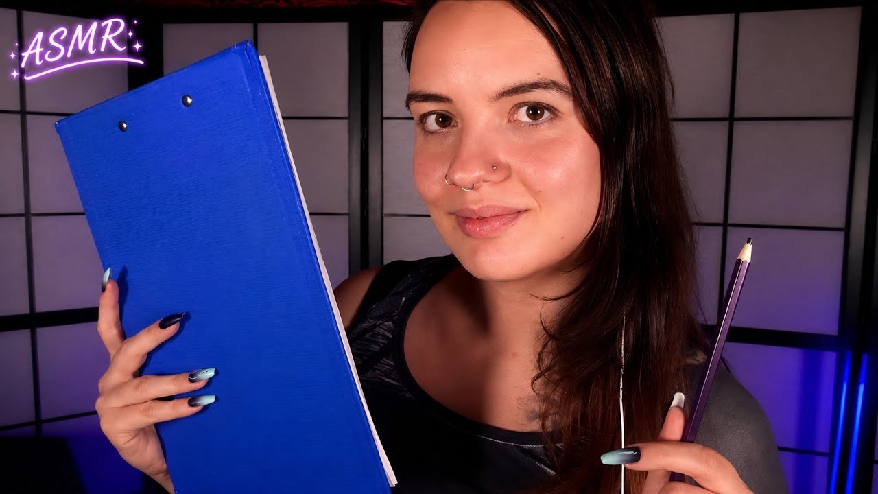 Beste Freundin zeichnet dein Gesicht 🖊️ ASMR Deutsch