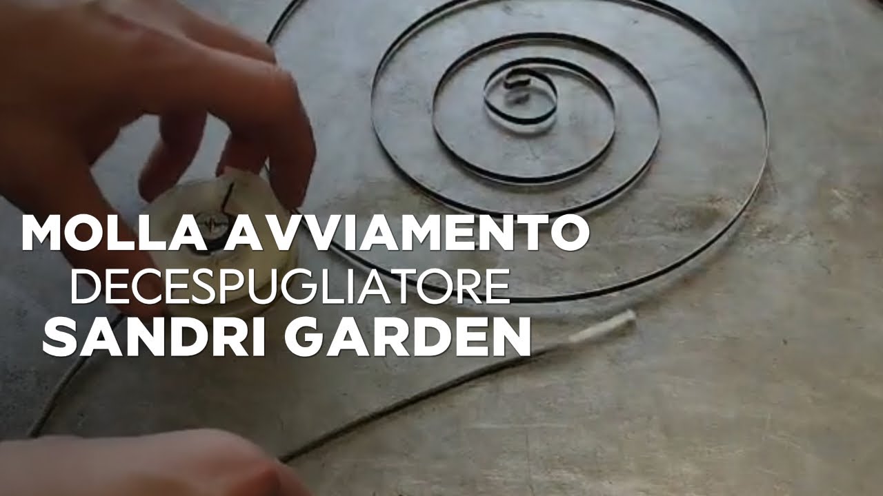 Molla Avviamento Decespugliatore Sandri Garden