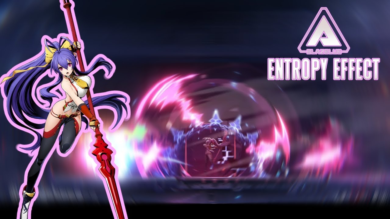 BlazBlue Entropy Effect Mai Natsume Gameplay [Hard Mode]