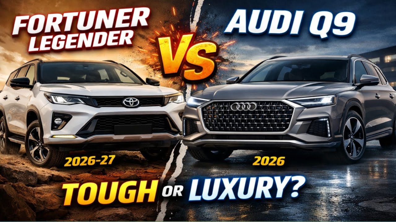 Fortuner Legender vs Audi Q9: Which Luxury SUV Is Actually Worth It?