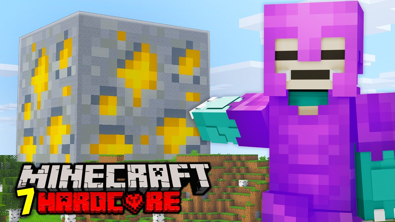 ZROBIŁEM WIELKĄ FARMĘ ZŁOTA w MINECRAFT #7