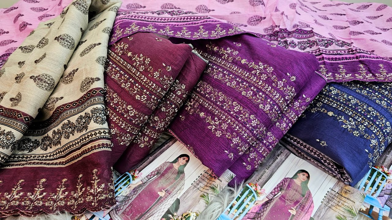 ঈদ সালামি অফারে সবথেকে ডিমান্ডিং RIWAYAT ক্যাটালগ থ্রি পিস —Trendy eid collection /স্মার্ট EID ড্রেস