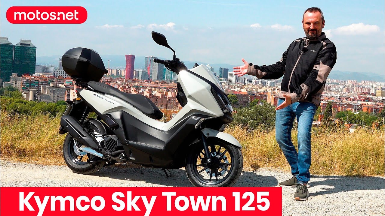 🆕 KYMCO Skytown 125 ABS 2025 / ¿Plantará cara a PCX y NMAX? / motos.net