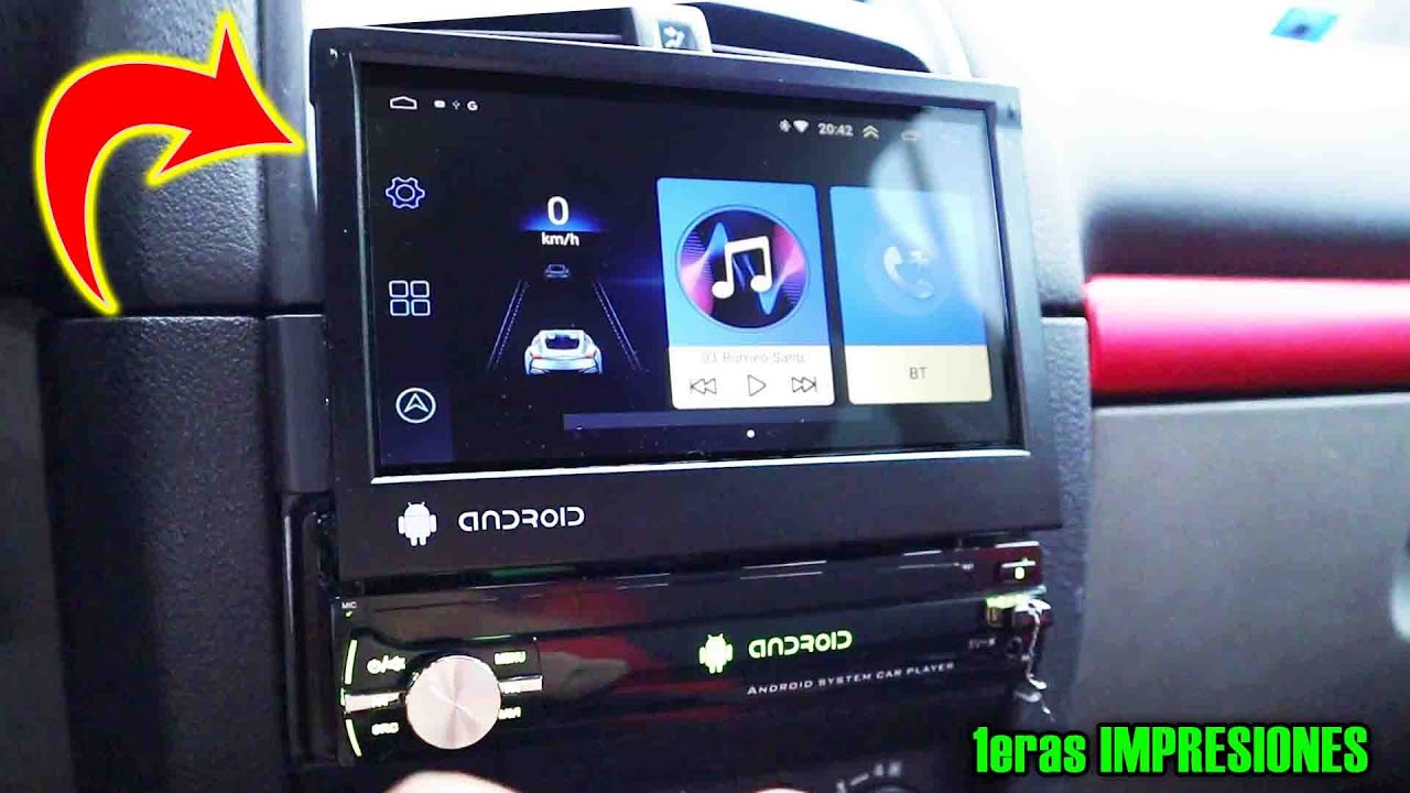 Proyecto Renault Clio 2 2003 -Impresion Estereo Radio Podofo Android 9 1Din WiFi Tactil |SIEPONLINE|