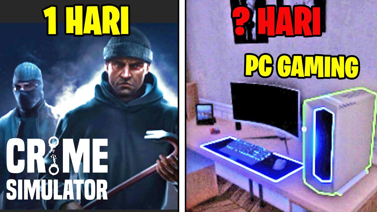 Aku dan Teman Ku Maling di RUMAH ORANG di game CRIME SIMULATOR