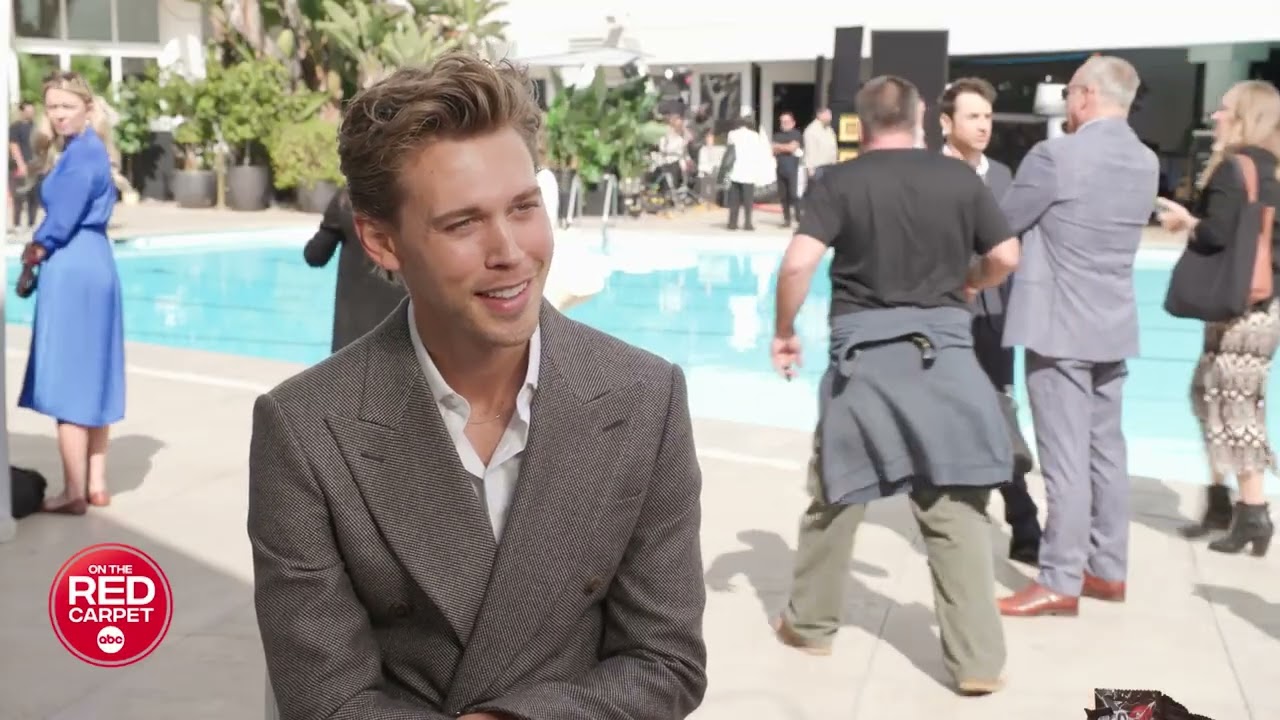 Austin Butler tears up after hearing Pricilla Presley’s message for him during his interview!
