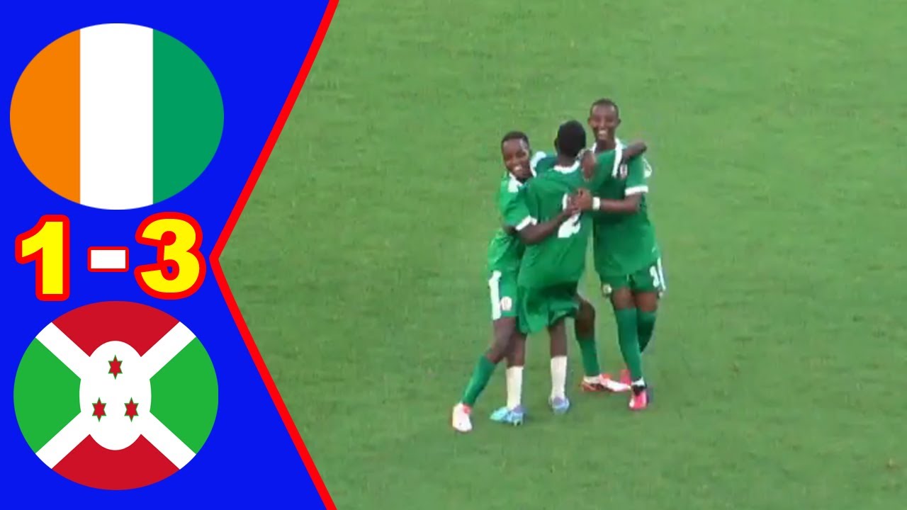 Burundi 🆚 Côte d'Ivoire 3 - 1 Résumé de la rencontre Éliminatoires Coupe du Monde Féminine U17 2025