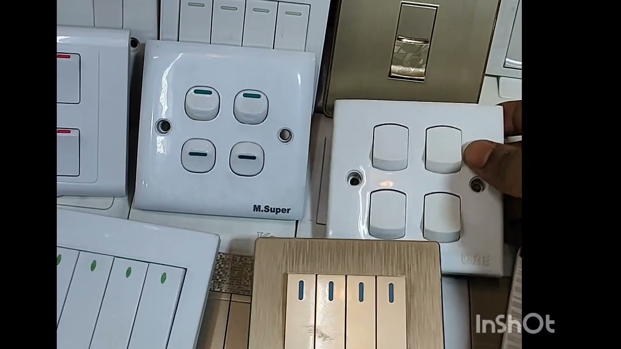 গ্যাং সুইচের পাইকারি দাম জানুন। বৃহত্তর ইলেকট্রিক পাইকারি মার্কেট নবাবপুর ঢাকা 