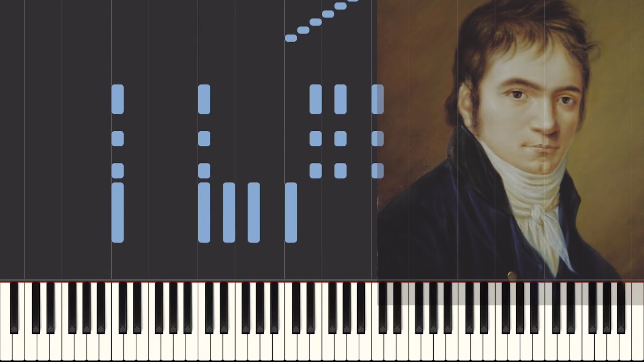 Beethoven - Piano Concerto No.1 in C major, Op.15 (Synthesia) (For Piano 4 hands)