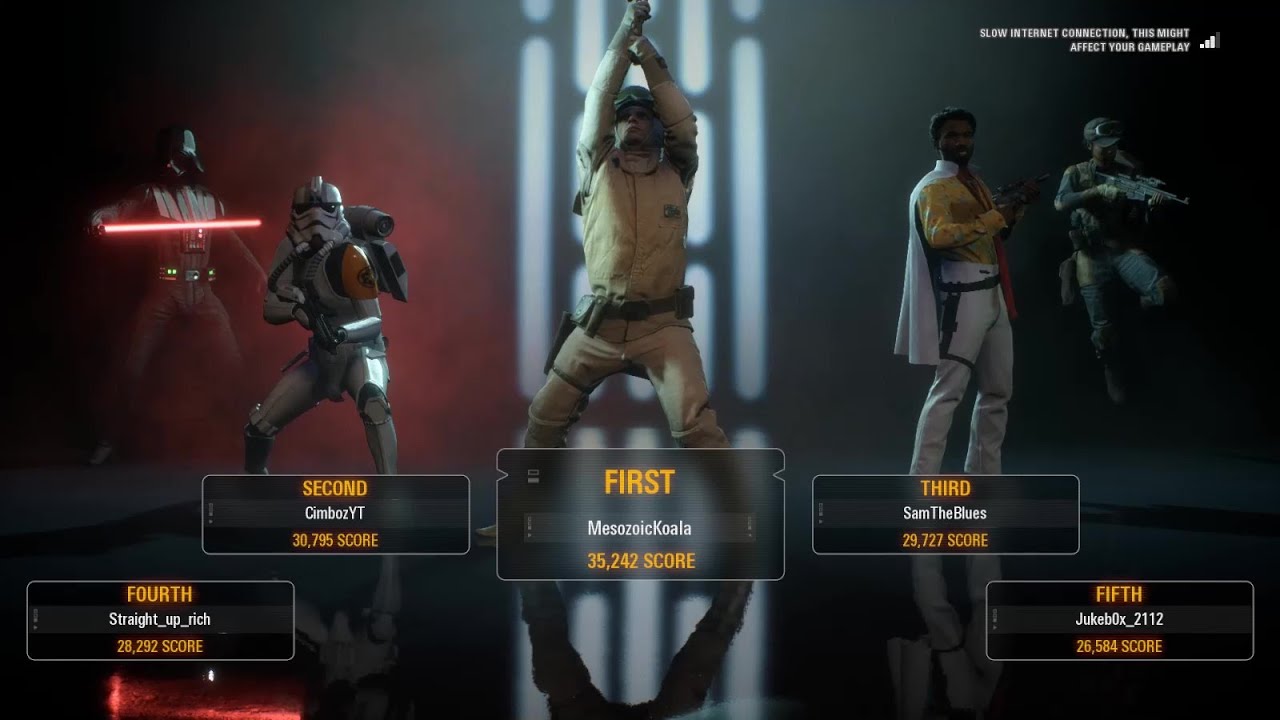 Star Wars Battlefront2, Luke Skywalker 59 killstreak, Capital Supremacy Naboo (Night)
