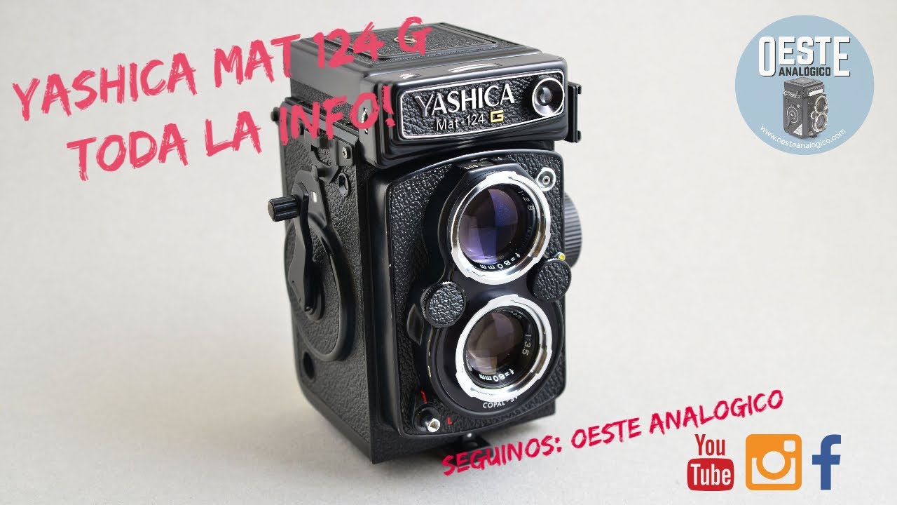 YASHICA MAT 124G 📷👉La ULTIMA TLR para FORMATO MEDIO 6x6❤