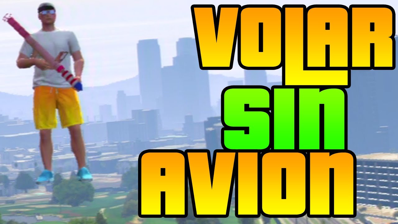 VOLAR SIN AVIÓN!! - GTA 5 Online 1.15 - Truco Correr por el Aire SÚPER GUAY! - GTA V Online 1.15