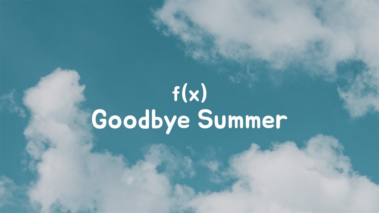 f(x) - Goodbye Summer (feat. D.O. Of EXO-K) | Piano Cover