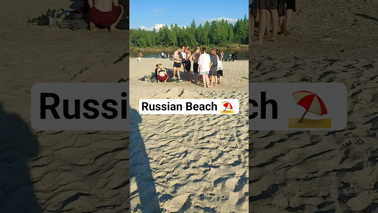 Russian Beach ⛱️  | Russia video 