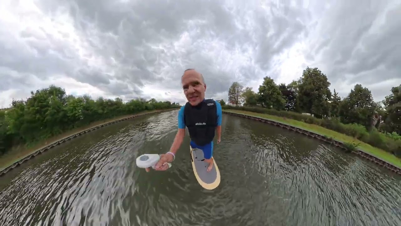 Hobbywing S1 efoil Cruiser. First Ride - live Mitschnitt Teil 1. Fragen gerne in den Kommentaren. 