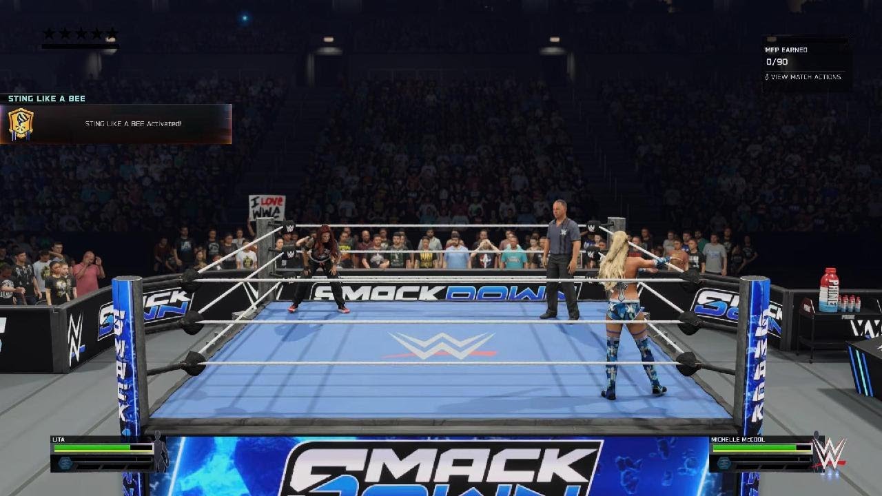 WWE 2K25 LITA 🆚 MICHELLE MCCOOL