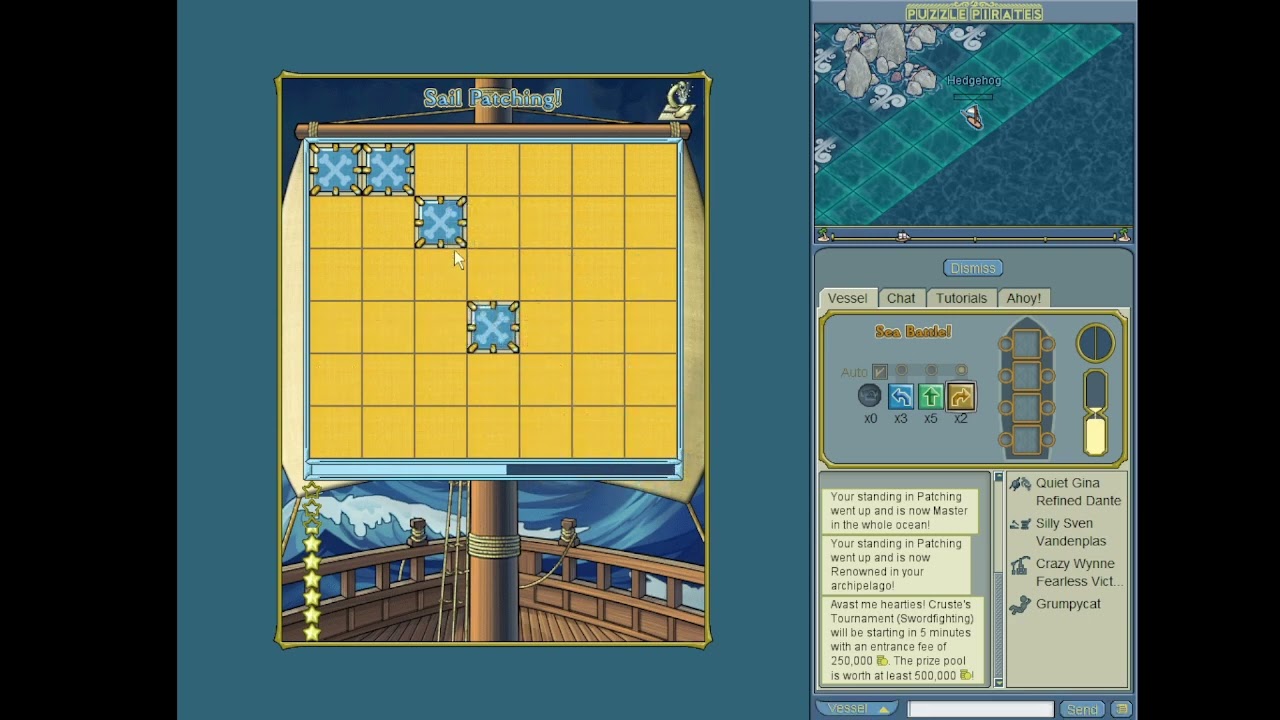 Puzzle Pirates Patching Hyperranking from Able to Ultimate, 5-10-2024