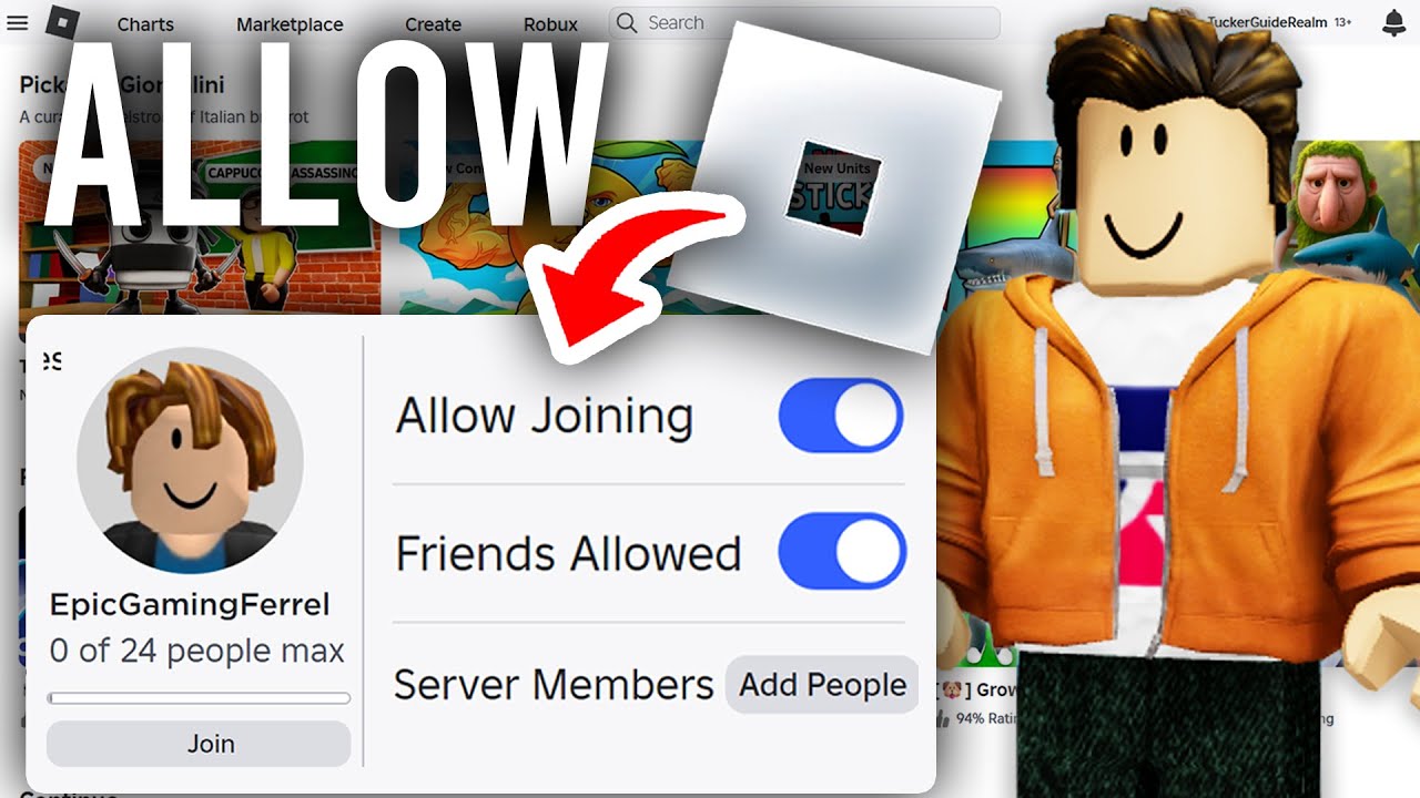 How To Let Your Friends Join Your Private Server In Roblox - Easy Guide
