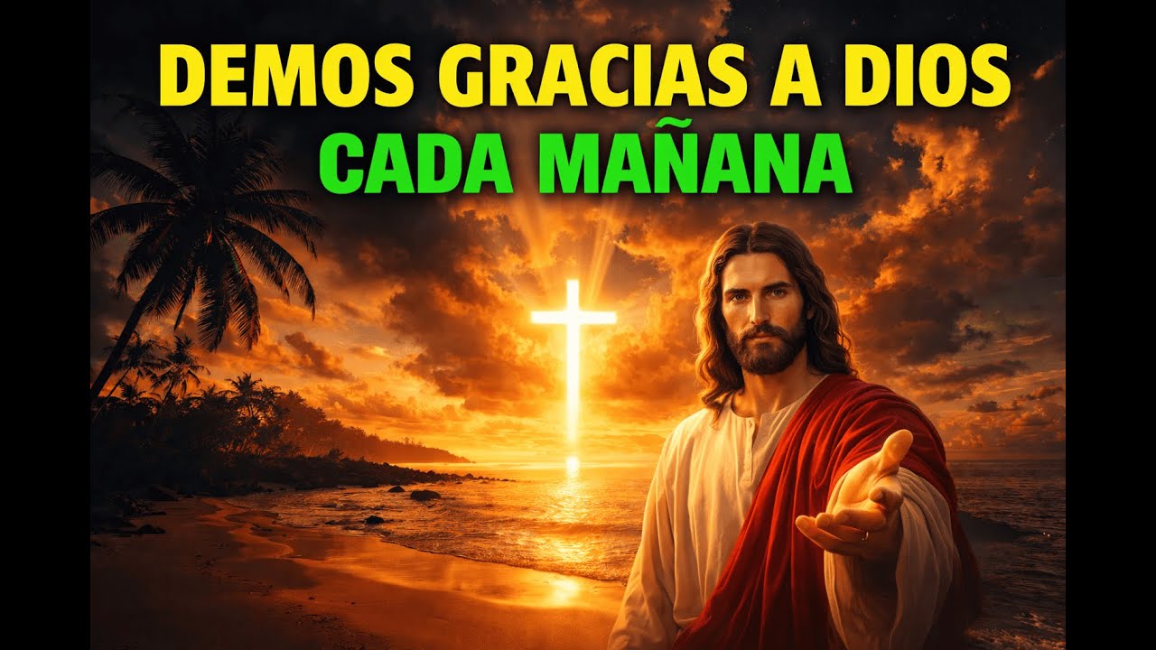 ORACIÓN PODEROSA DE LA MAÑANA. ORA HOY CON DIOS.