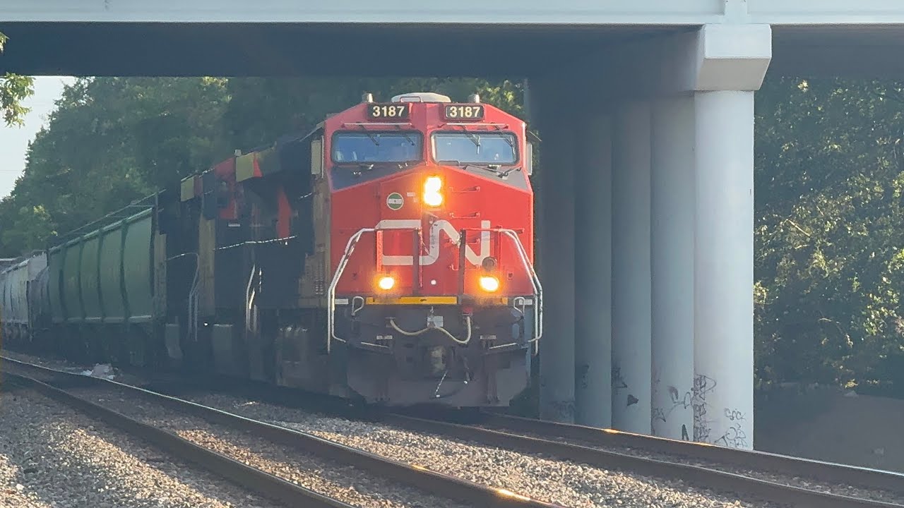 Evening day on the CN Fulton Sub/NS Memphis District 8/30/25