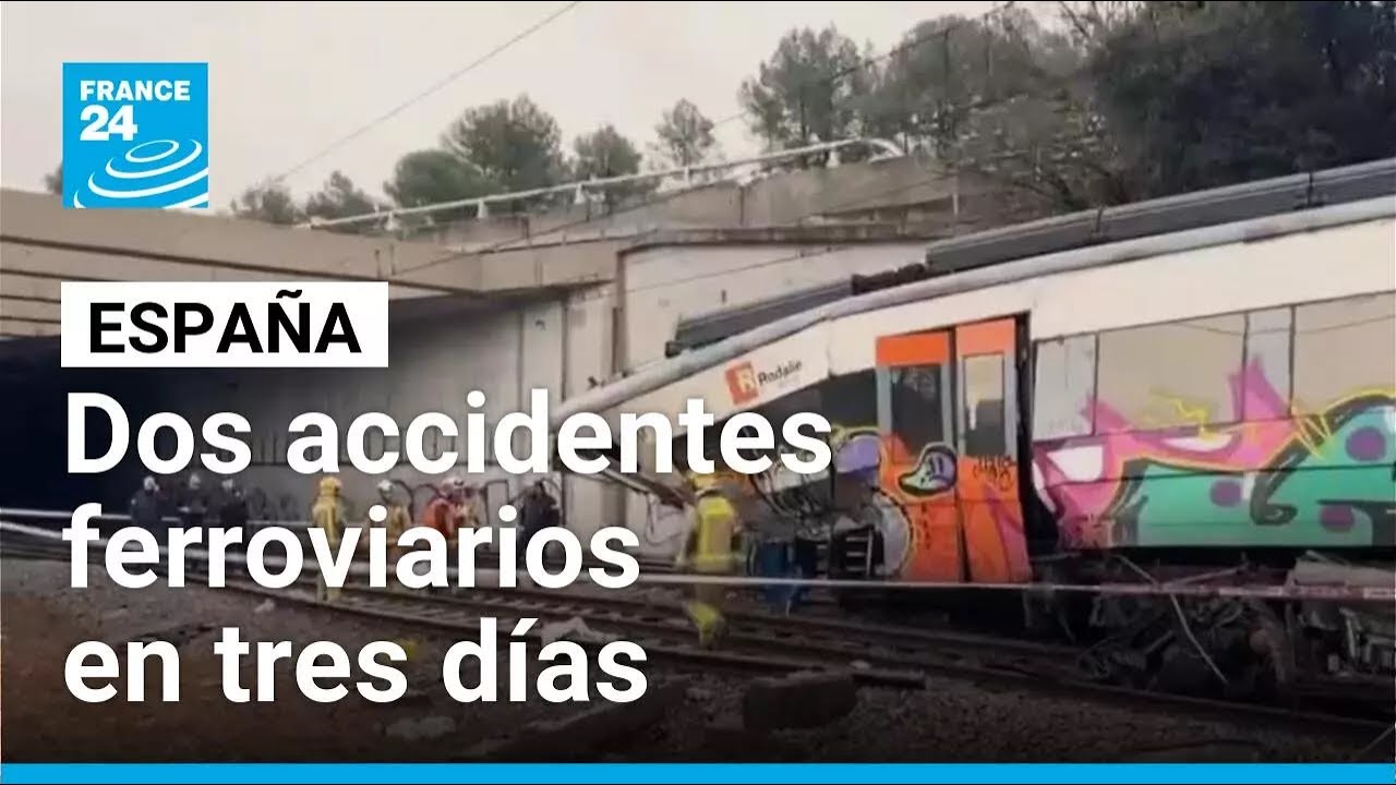 Dos accidentes ferroviarios en Espa&ntilde;a en tres d&iacute;as despiertan cuestionamientos de seguridad