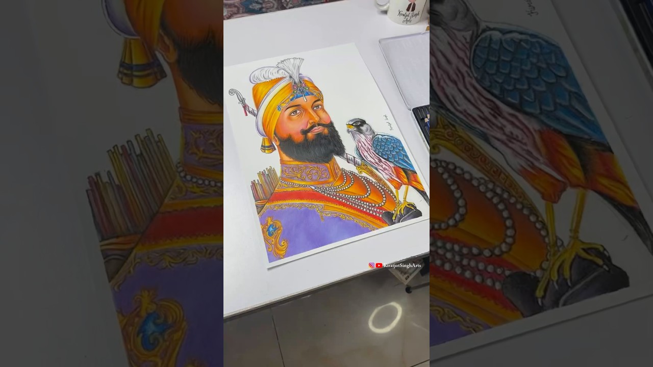 Guru Gobind Singh Ji || drawing 