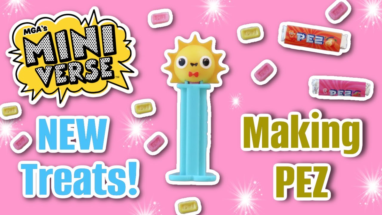 НОВЫЕ вкусняшки из Минивселенной! Делаем крошечные фигурки PEZ! Это заняло целую вечность...