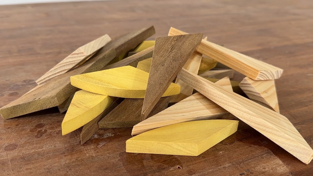 Smart Woodworking Project // Awesome Creative Folding Round Table By Carpenter