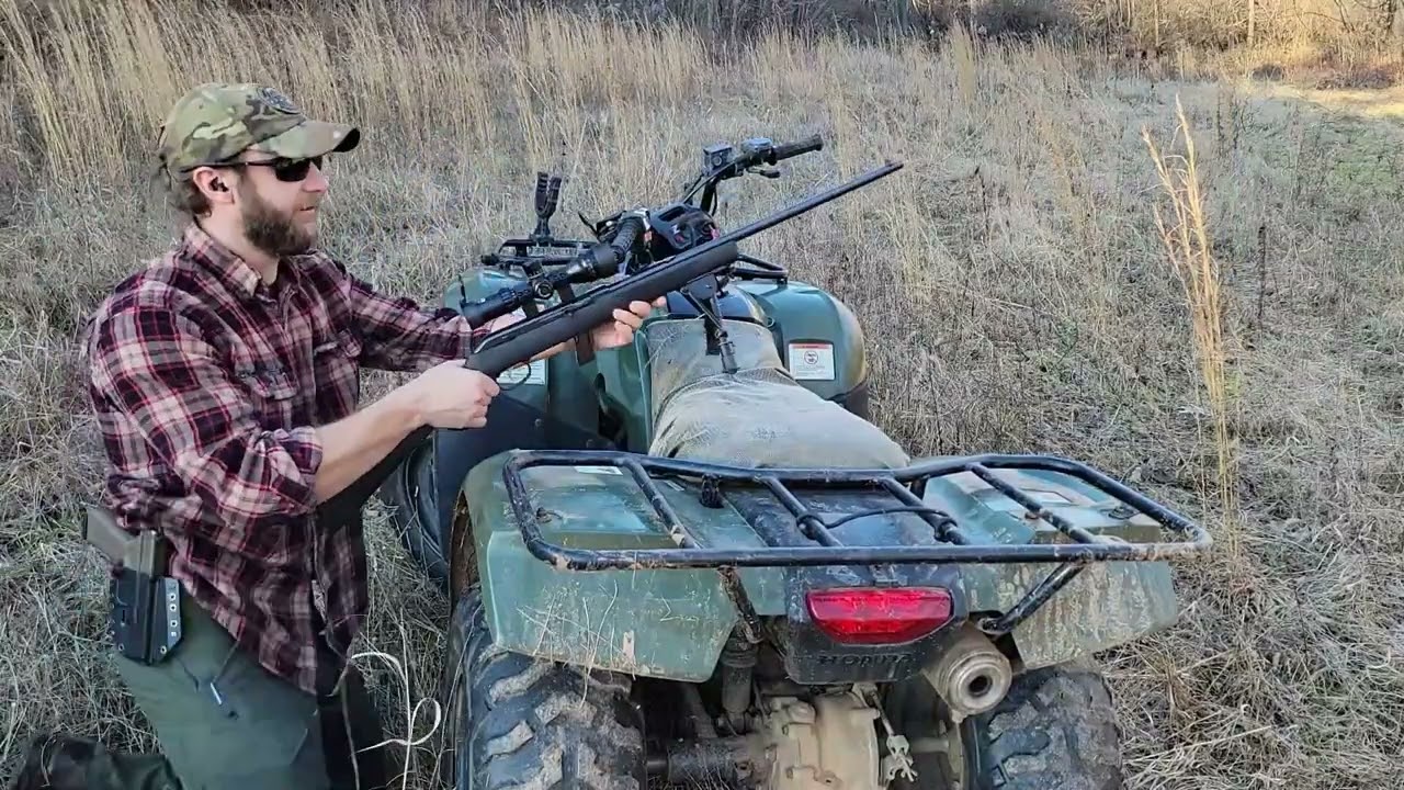 UUQ Rifle Scope Review & Sighting In For Squirrel Hunting | Savage Model 64