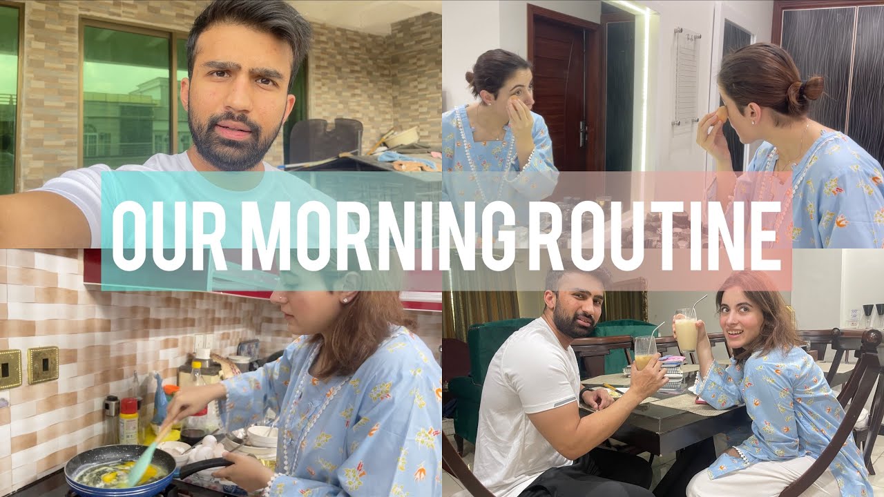 OUR MORNING ROUTINE | BEGUM'S MORNING SKIN CARE | VLOG 42