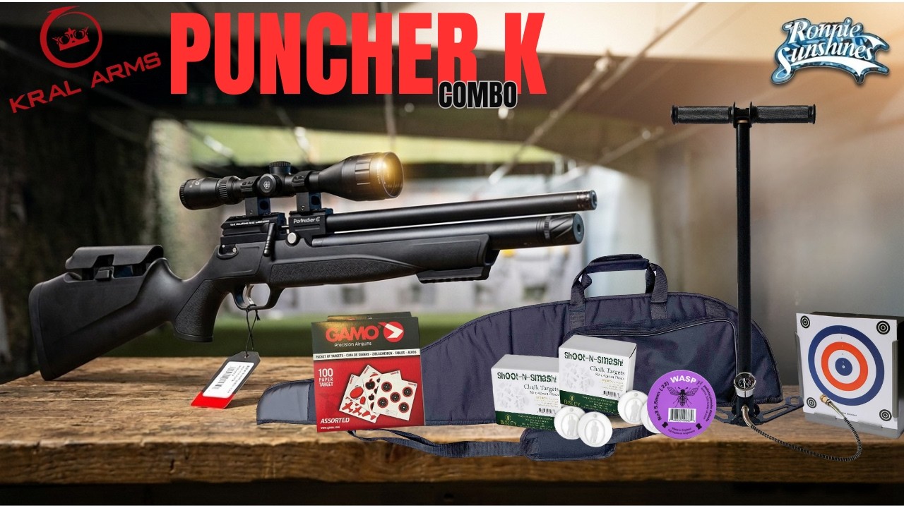 👉 Пневматическая винтовка Kral Puncher K Tactical PCP по выгодной цене 💥 ПОЛНЫЙ КОМПЛЕКТ + скидка...