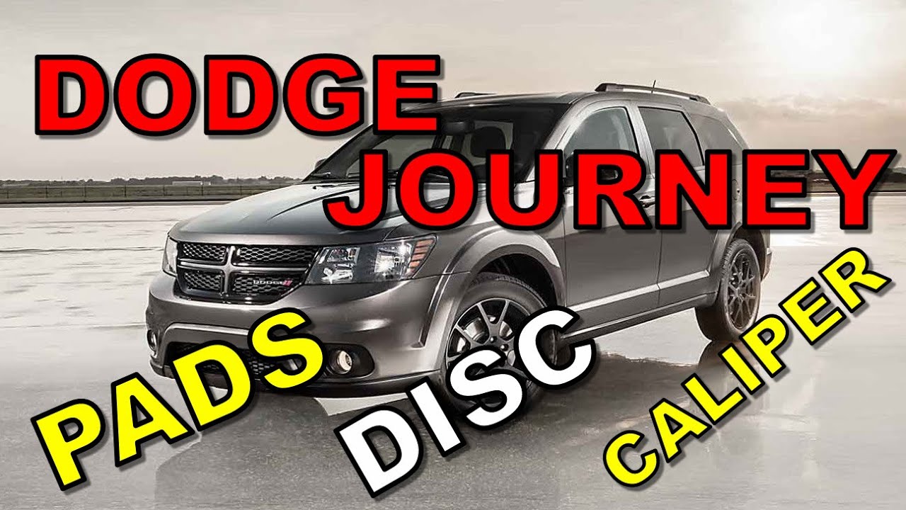 DODGE JOURNEY FRONT BRAKE CALIPER & DISC & PADS 2010-2020