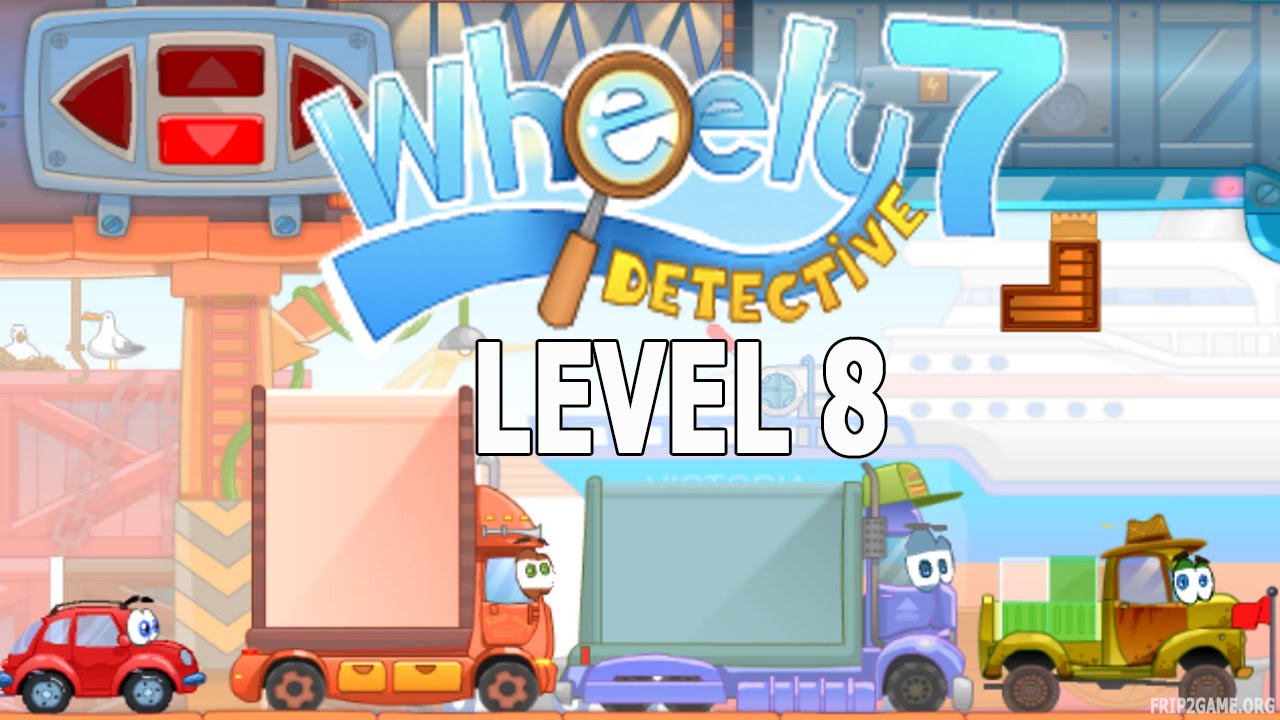 Wheely 7 Detective Level 8 Gameplay HD