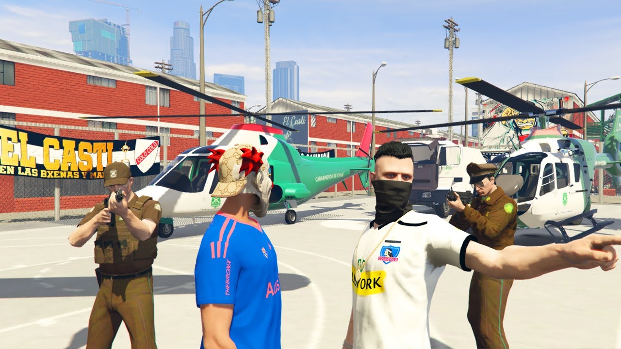 ⚪⚫Nos Enfrentamos A Los Pacos Con Un .38 🔴🔵 GTA 5 RP