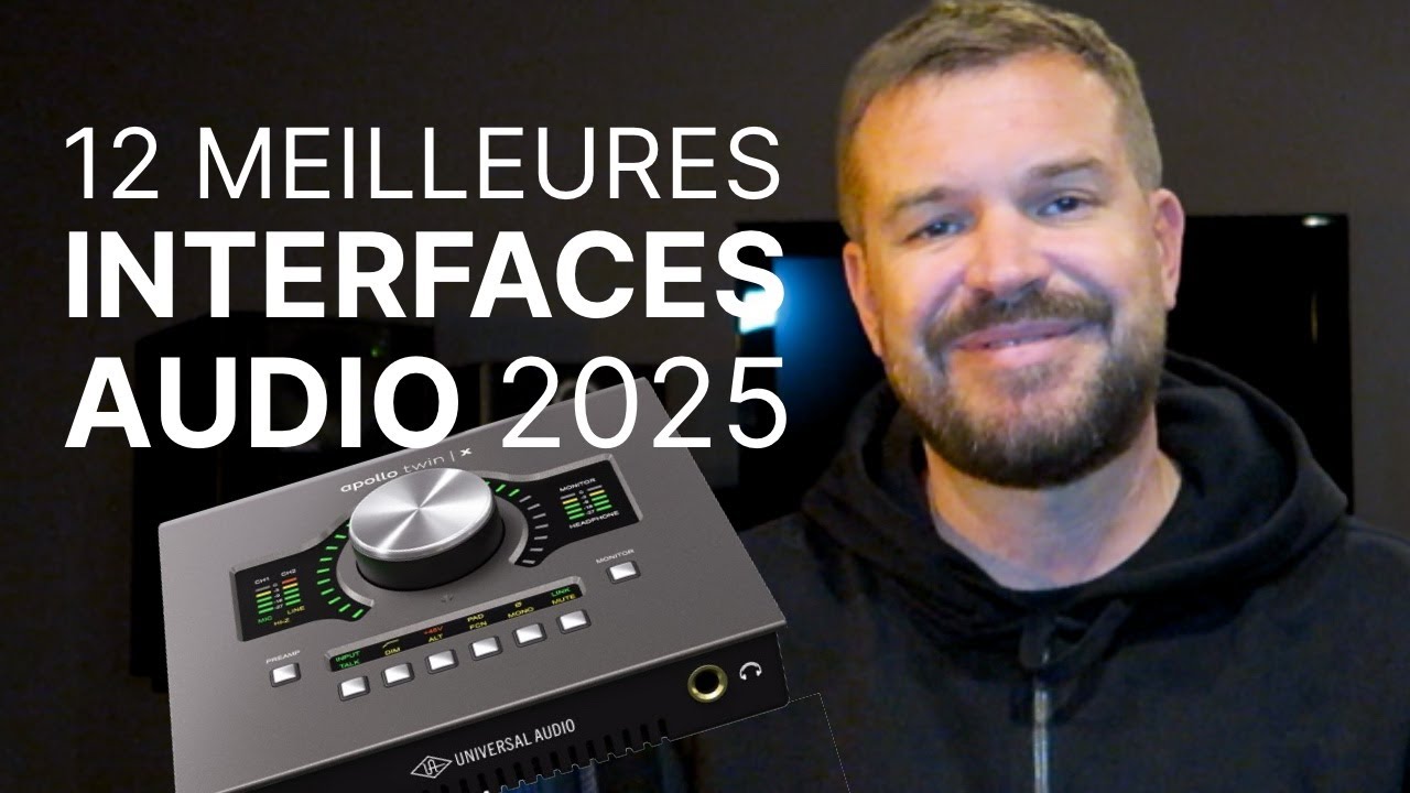 Les 12 MEILLEURES interfaces audio en 2025 GUIDE COMPLET