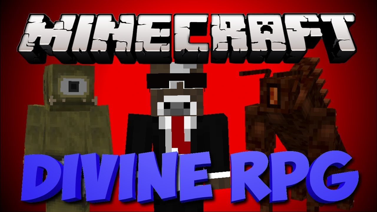 Minecraft: Divine RPG Modded Let's Play | Ep. 4 | Preparing for the Nether & Shickaxe