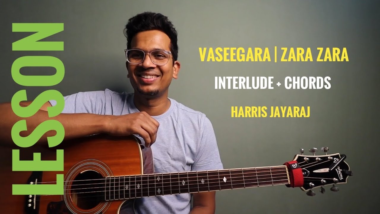 Vaseegara | Zara Zara | Tutorial | Interlude | Part-2 | Bombay Jayashri | Harris Jayaraj | Minnale