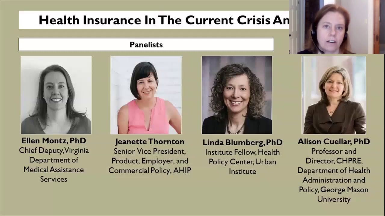 Health Insurance in the Current Crisis and Beyond