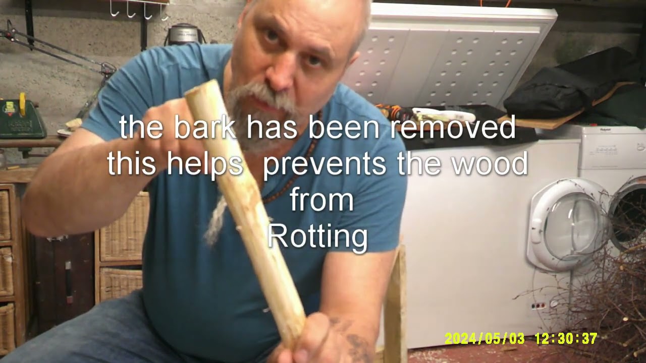 Making a traditional besom broom part 1