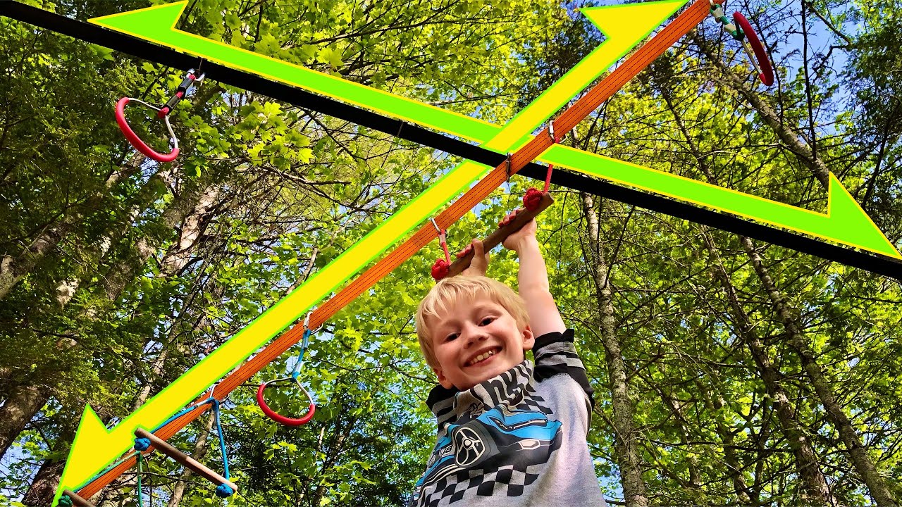 Criss-cross course! Are two ninja lines better than one?