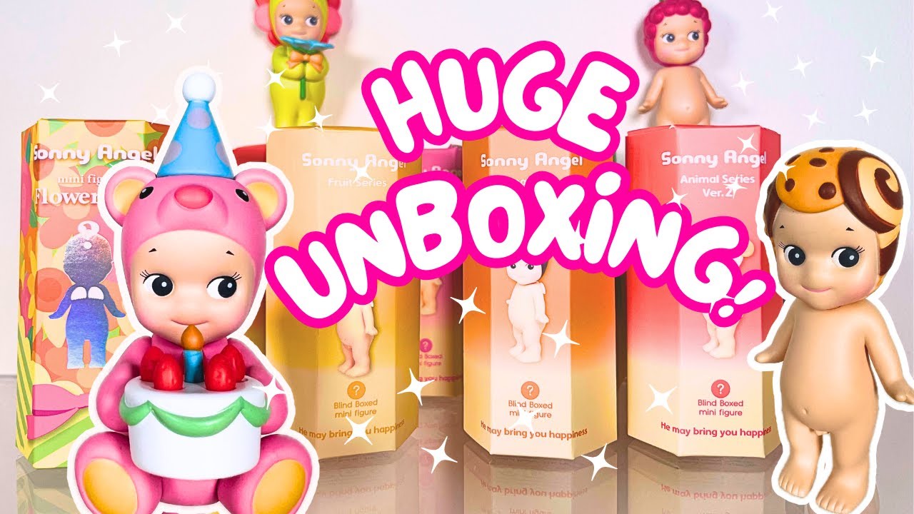 Распаковка огромной скрытой коробки от Sonny Angels | Уловка $150 | Серия «Фрукты, овощи, сладост...