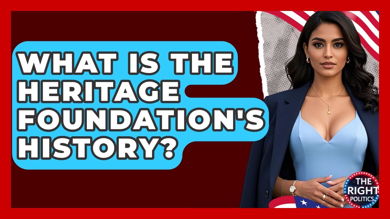 What Is The Heritage Foundation's History? - The Right Politics