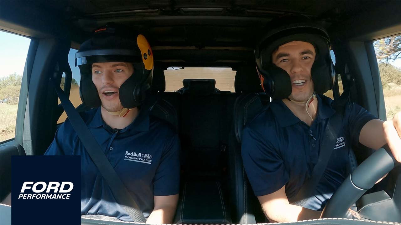 Bronco Off-Roadeo с Пересом и Ферстаппеном | Ford Performance