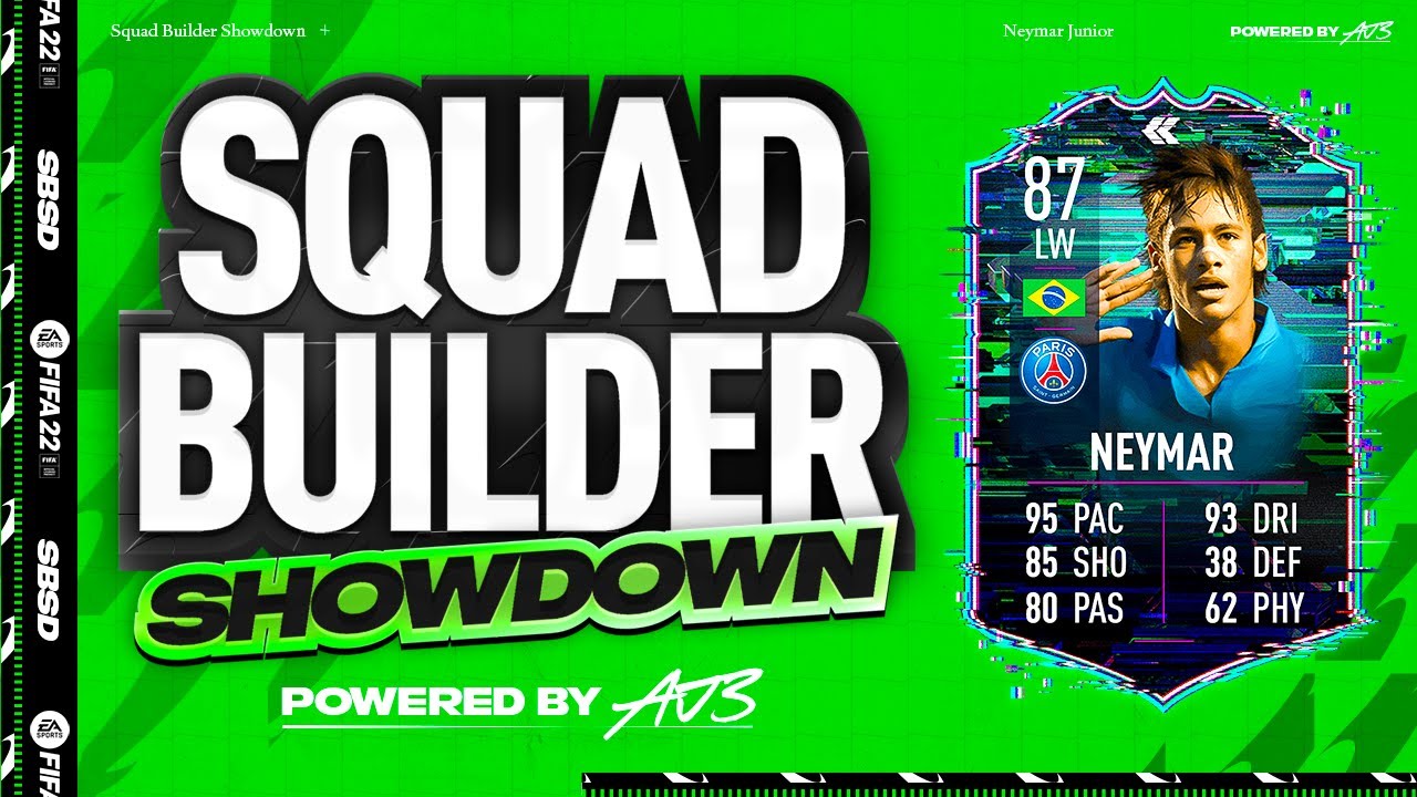 Fifa 22 Squad Builder Showdown!!! FLASHBACK NEYMAR!!!