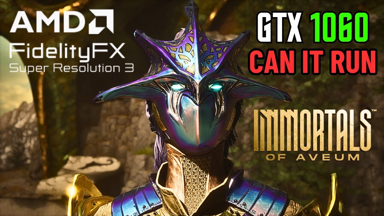 GTX 1060 | Can it Run Immortals of Aveum? | PC Performance Test FSR 3
