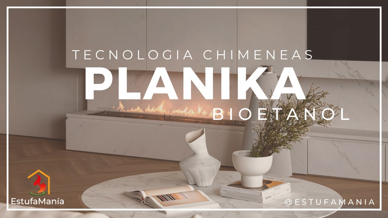 Tecnología detrás de las chimeneas de bioetanol automáticas de PLANIKA