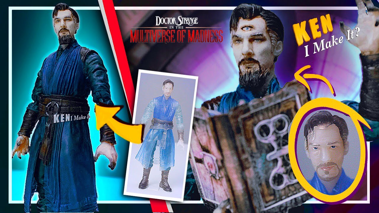 Пользовательские Marvel Legends SINISTER STRANGE - Доктор Стрэндж в мультивселенной безумия | Ken...